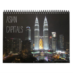Calendario capitales asiáticas (con ubicaciones) 2026
