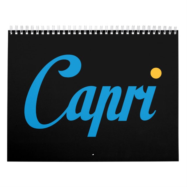 Calendario CAPRI Italia (Tapa)