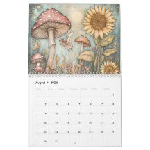 Calendario caprichoso de hongos, hongos