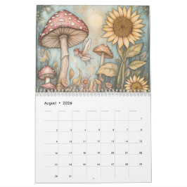 Calendario caprichoso de hongos, hongos