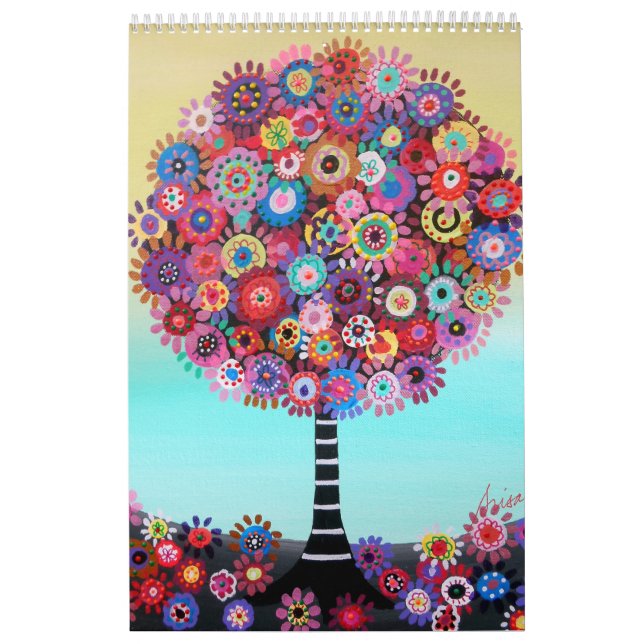 CALENDARIO CAPRICHOSO de PRISARTS (personalizable (Tapa)