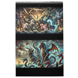 Calendario Caprichoso, misterioso con Festividad en el Aire