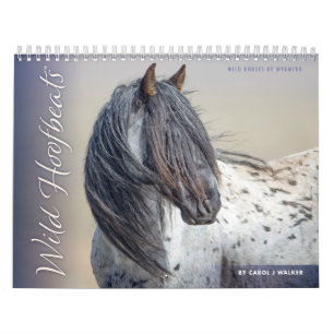 Calendario Capuchas salvajes: Caballos salvajes del calendari