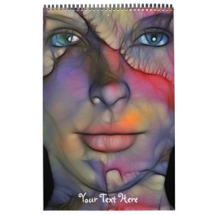 Calendario Cara Medina - Arte Digital - Plantilla