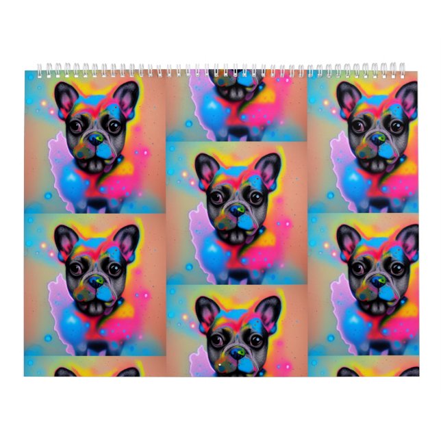 Calendario Caras de doggy delgadas 2023 (Tapa)