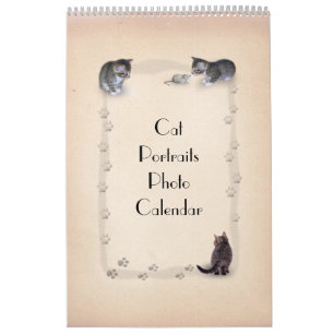Calendario Caras de gato