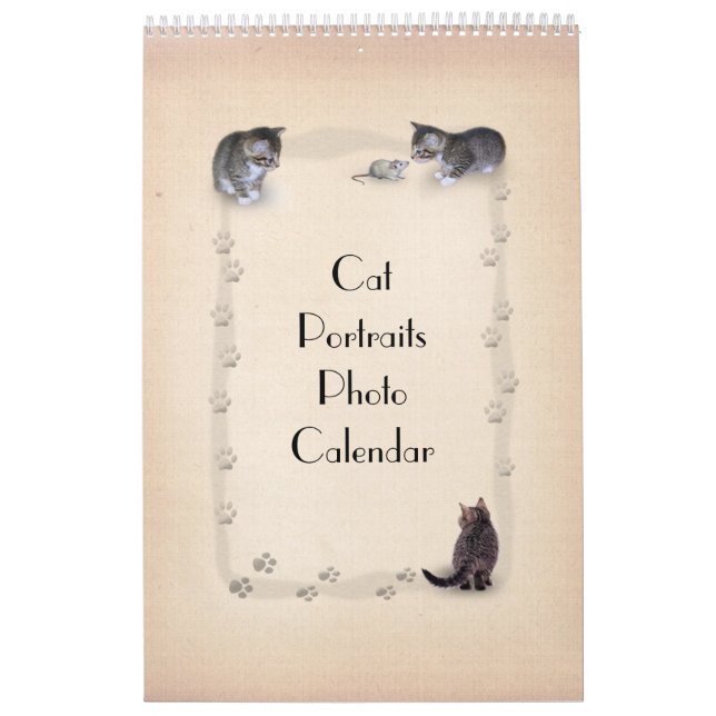 Calendario Caras de gato (Tapa)