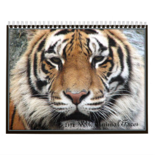 Calendario Caras del animal salvaje