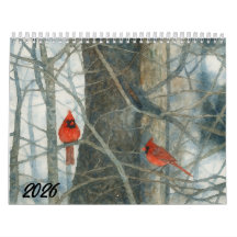 Cardenales al Acuarela 2026