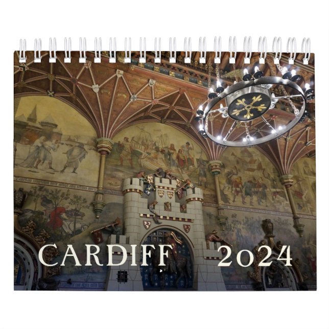 Calendario Cardiff 2024 CALENDAR (Tapa)