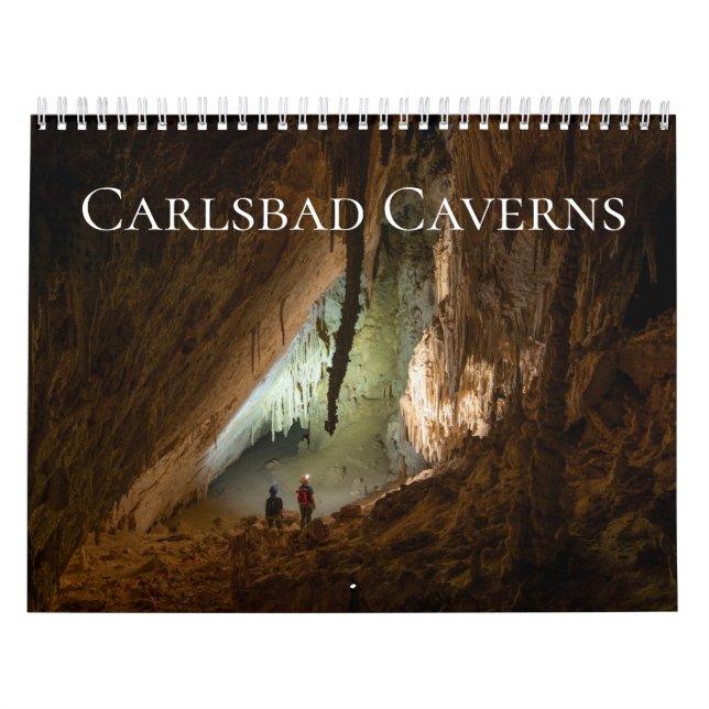 Calendario Carlsbad Caverns (Tapa)