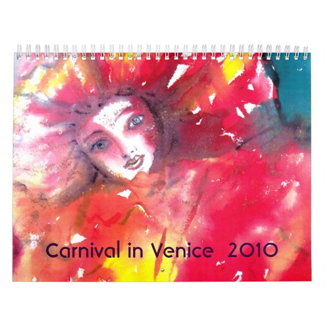 Calendario Carnaval de Venecia 2010 (Tapa)