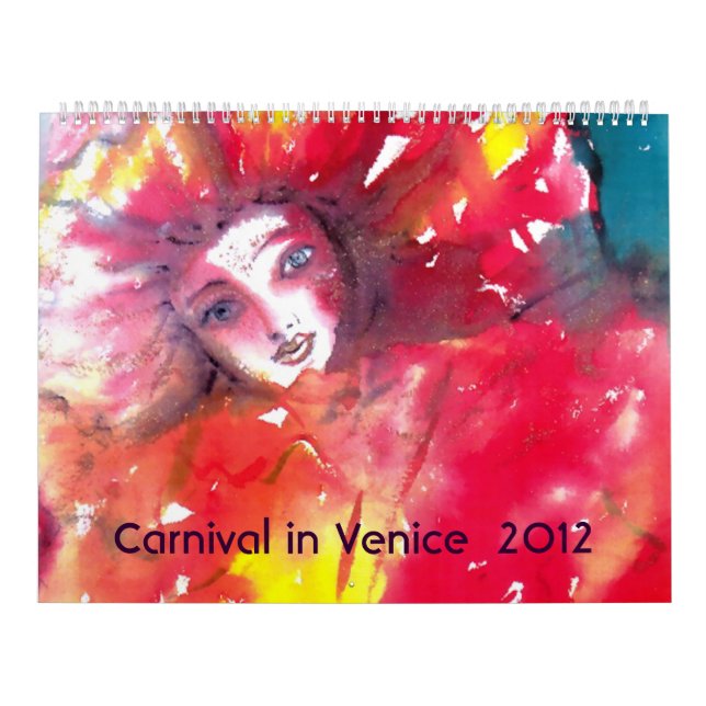 Calendario Carnaval de Venecia 2012 / Danza, música, teatro (Tapa)