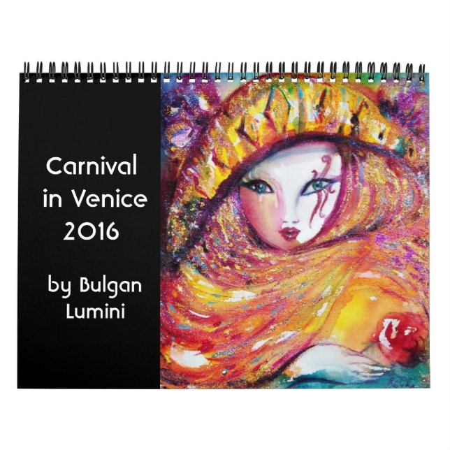 Calendario Carnaval de Venecia 2016/danza, música, teatro (Tapa)