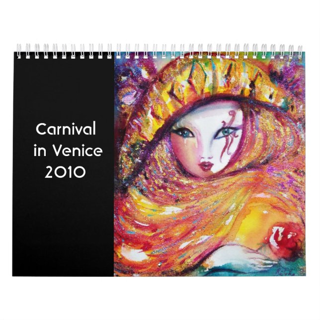 Calendario Carnaval de Venecia 2 - 2010 / Teatro de música de (Tapa)