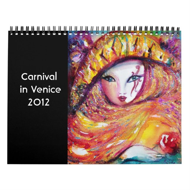 Calendario Carnaval de Venecia 2.2012 / Danza, música, teatro (Tapa)