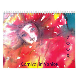 Calendario Carnaval en Venecia de Bulgan Lumini