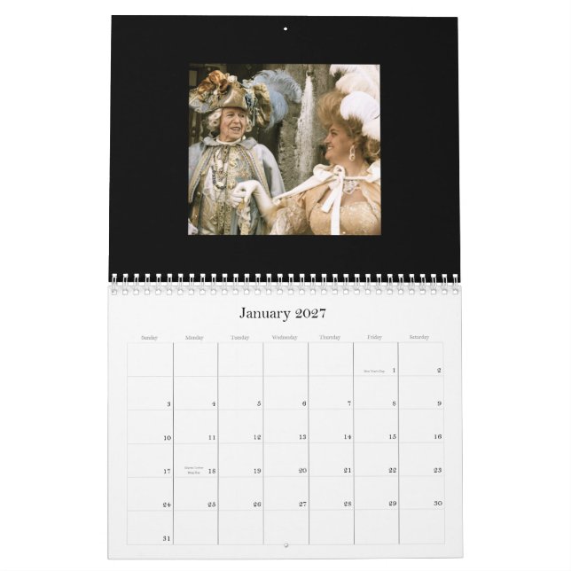 Calendario Carnivale di Venezia II (Jan 2027)