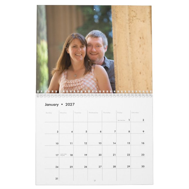 Calendario Carson e Ian 2009 (Jan 2027)