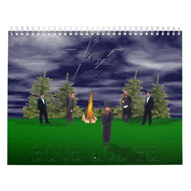 CALENDARIO CASA DE CAMPO AZUL (Tapa)