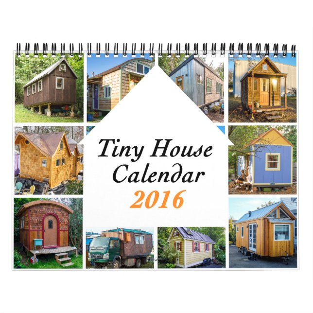 Calendario Casas minúsculas 2016 ($30) caridades (Tapa)