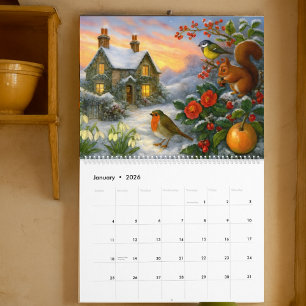 Calendario Casas y jardines de la era victoriana