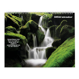 Calendario Cascada de 2024