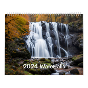 Calendario Cascadas de 2024