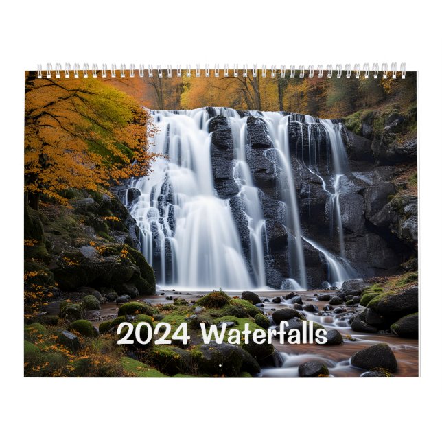 Calendario Cascadas de 2024 (Tapa)