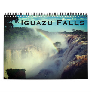 Calendario cascadas de iguazu