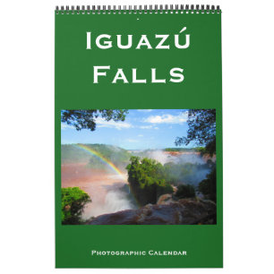 Calendario cascadas de iguazú