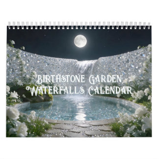 Calendario Cascadas del Jardín de Piedras de Nacimiento