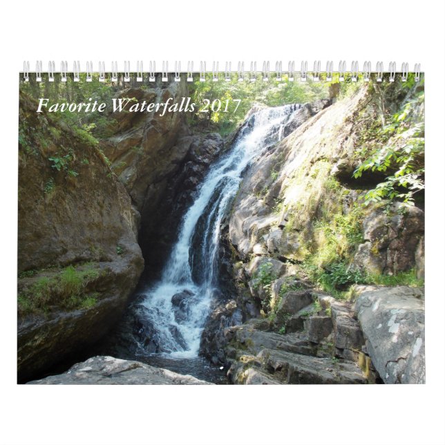 Calendario Cascadas preferidas 2017 (Tapa)