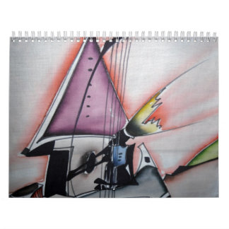 Calendario casero africano 1 de la decoración