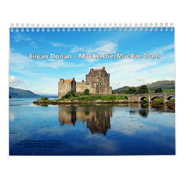 Calendario Castillos De 13 Clanes De Escocia