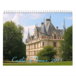 Calendario Castillos de Francia, 2011