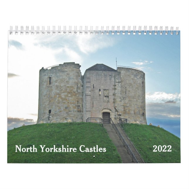 Calendario Castillos de North Yorkshire - 2020 (Tapa)