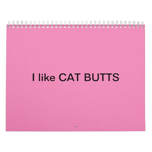 Calendario Cat Butt 2022 (Tapa)