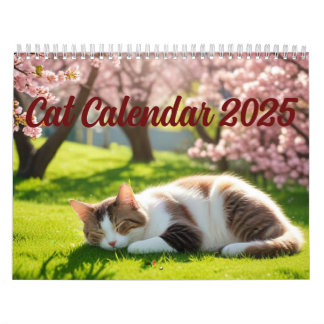 Calendario Cat Calendar 2025