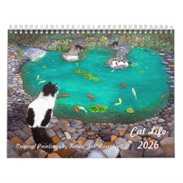 Calendario Cat Life 2026 Calendar