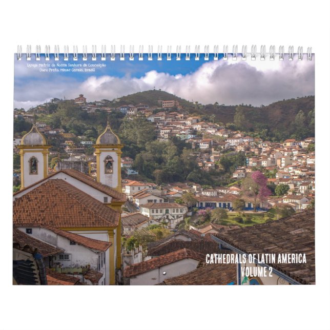 Calendario Catedrales de América Latina Volumen 2 (Tapa)