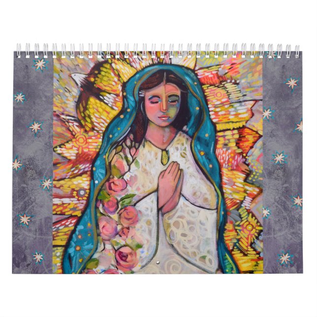 Calendario Catholic Folk Art Calendar by Jen Norton (Tapa)
