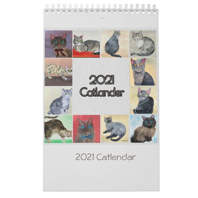 Calendario Catlendar 2021 (Tapa)