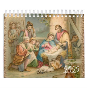 Calendario católico de Jesucristo 2025