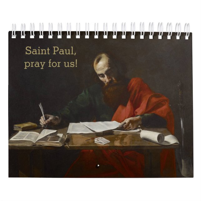 Calendario católico de San Pablo (Tapa)