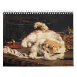 Calendario Cats in Classic Art Calendar