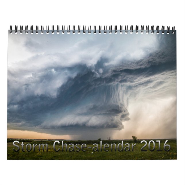 Calendario ¡Caza-alendar de 2016 tormentas! (Tapa)