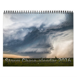 Calendario ¡Caza-alendar de 2016 tormentas!