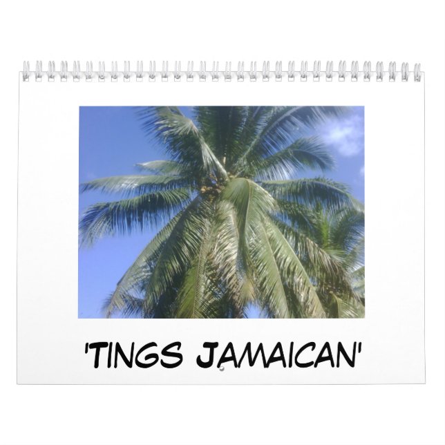 Calendario celebrador jamaicano (Tapa)