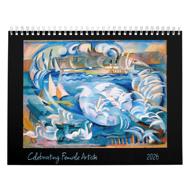 Calendario Celebrando a artistas mujeres 2026 (Tapa)